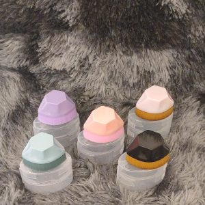 Pincel Mágico Hexagonal Oval Base Make Blogueira Tiktok