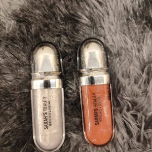 Nº1 e Nº5 Kit 2 Gloss Labial Sarah’s Beauty Brilho Intenso – Cores Variadas