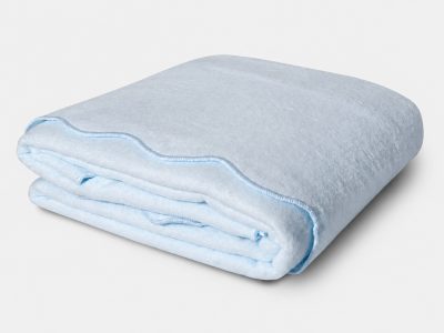 Lençol Flanela 100% Algodão Azul Bambino Tognato