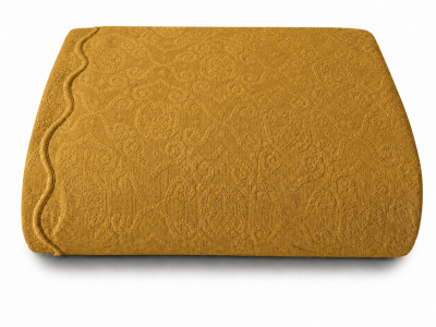 Colcha Piquet Tognato Capela Amarelo Curry 100% Algodão