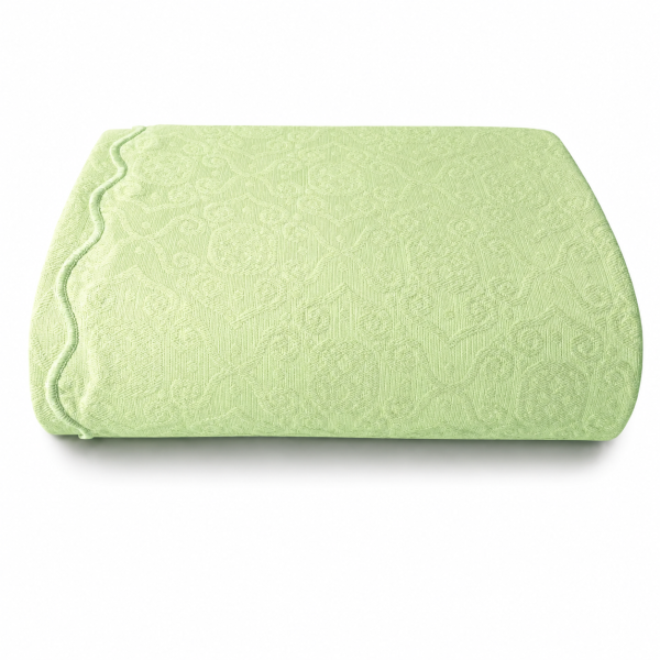 Colcha Piquet Verde Lima 100% Algodão Tognato Capela