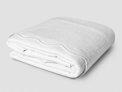 Lençol de Flanela Tognato 100% Algodão Branco