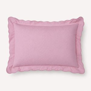 Porta Travesseiro Piquet Capela Tognato Rose 100% Algodão