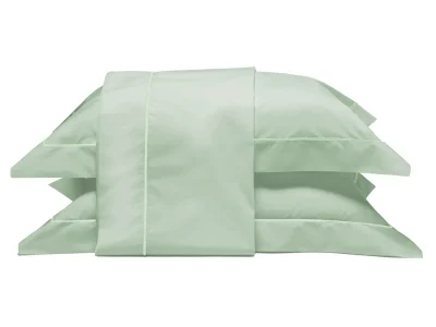 Jogo de Lençol Tognato Sublime Erva Doce 200 fios sobre cama